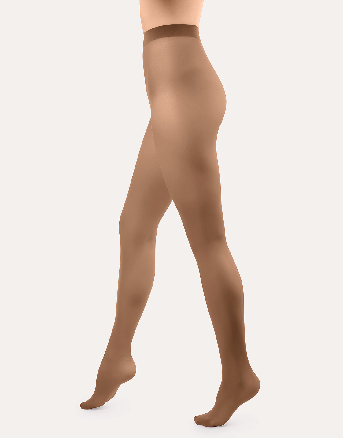 Супер плотные колготки без блеска Poudre 40