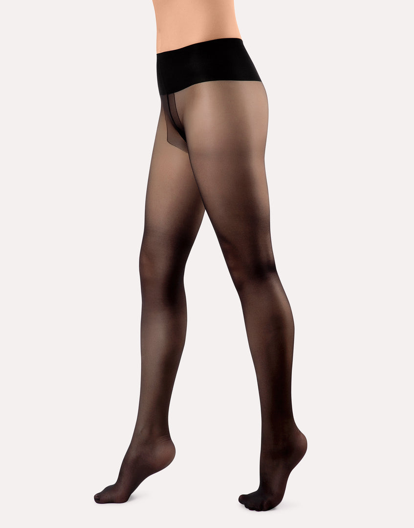 Прозрачные колготки с низкой талией. Мода 20-х годов.