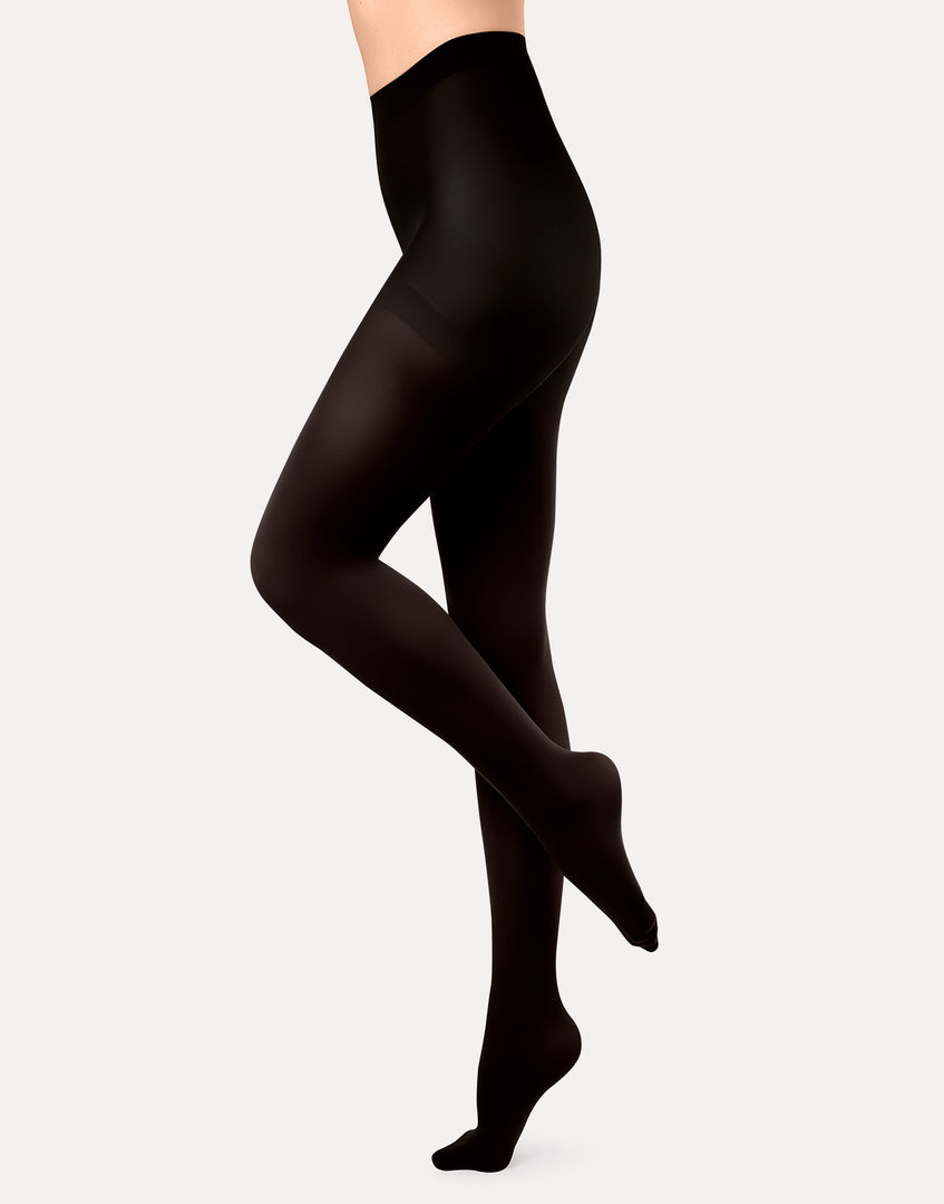 Теплые бархатистые колготки из микрофибры 3D MicroVelvet 100