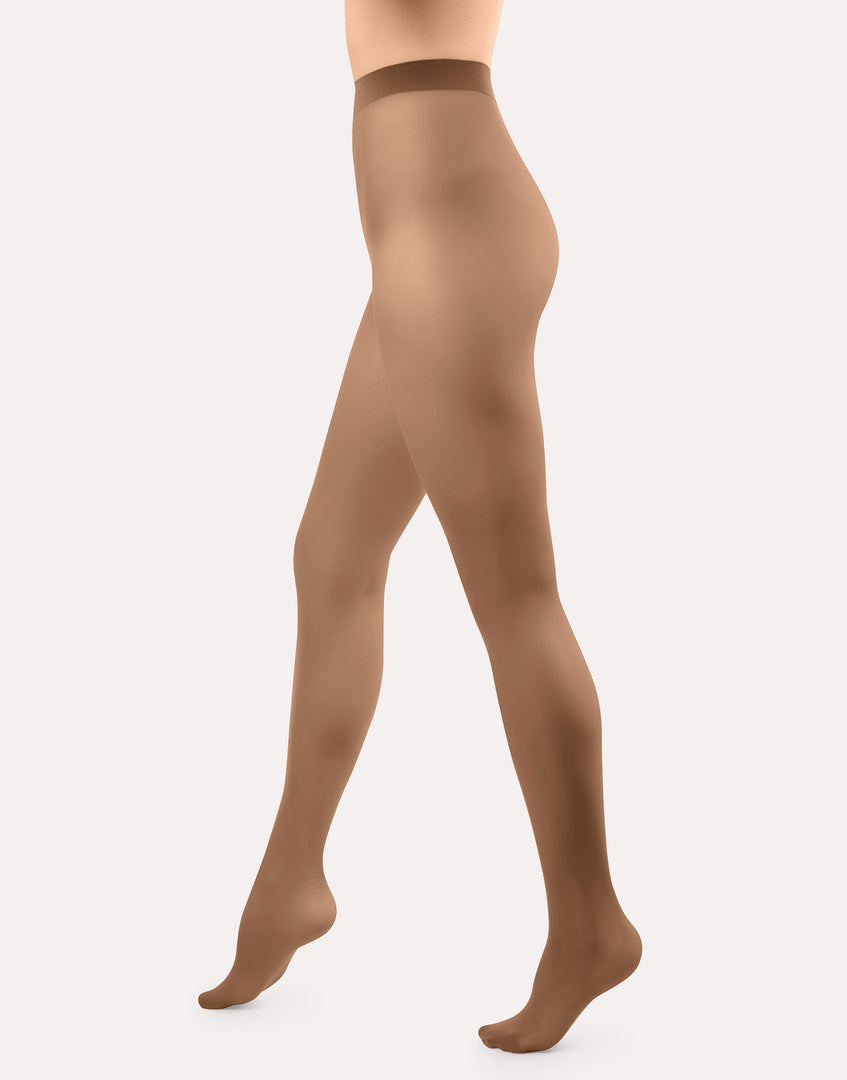 Супер плотные колготки без блеска Poudre 40