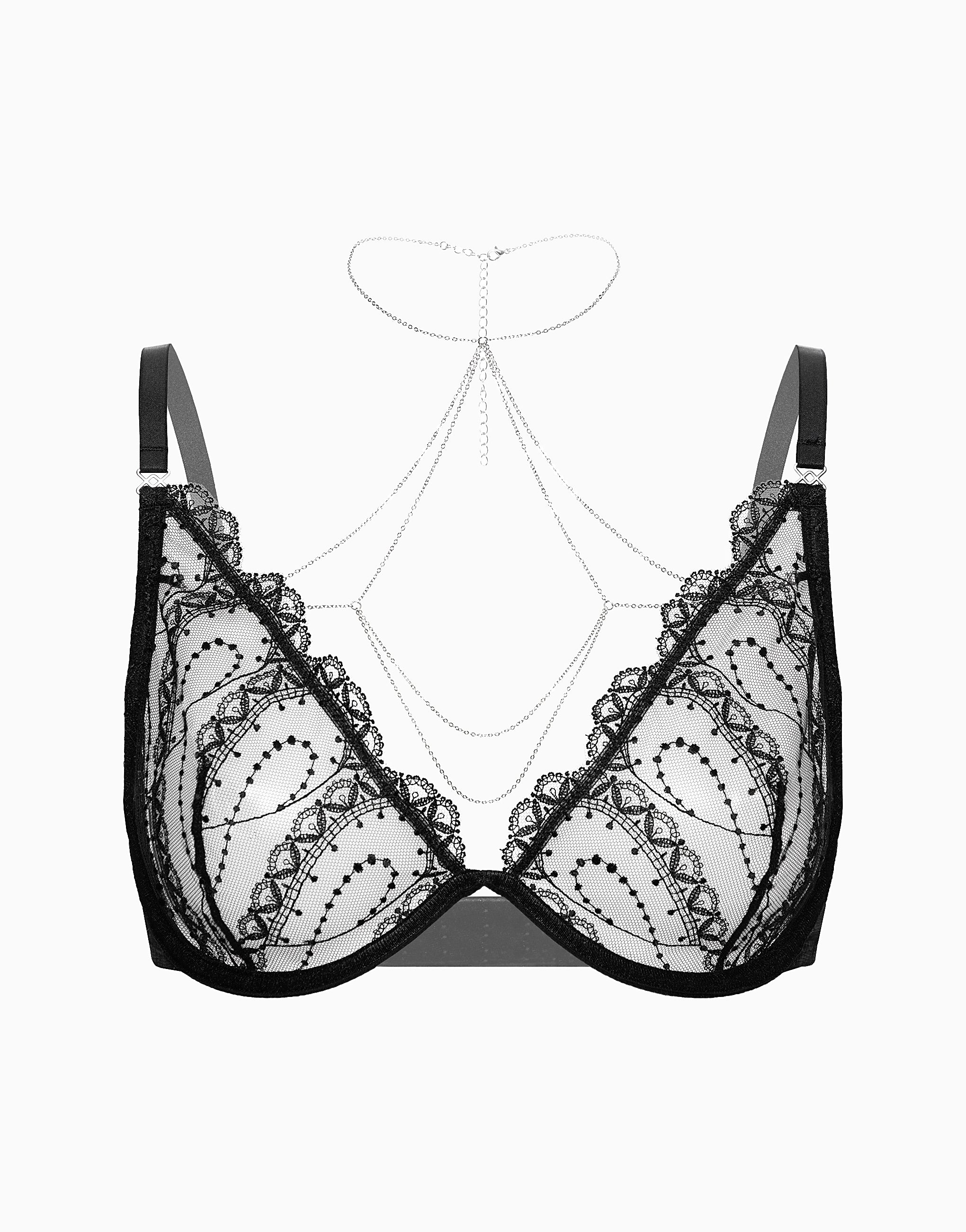 Бюстгальтер с мягкими чашками на тонкой основе CD688