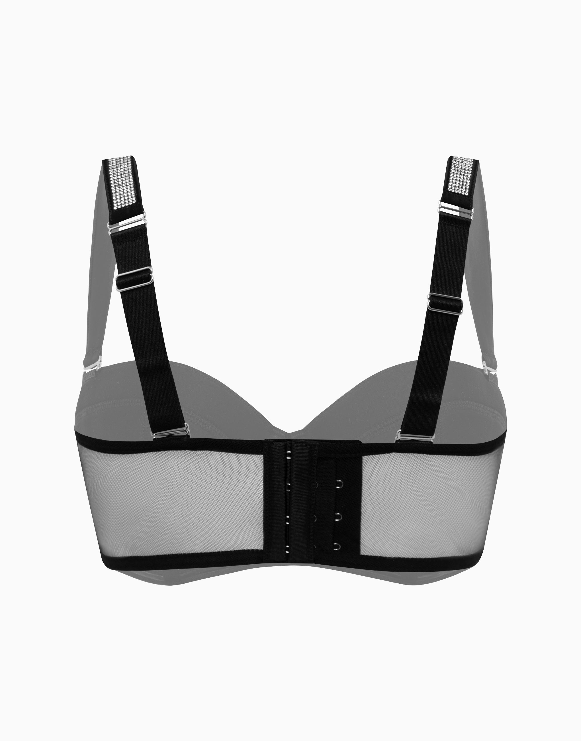 Бюстгальтер балконет с мягкими чашками и поролоновыми вкладышами CD679