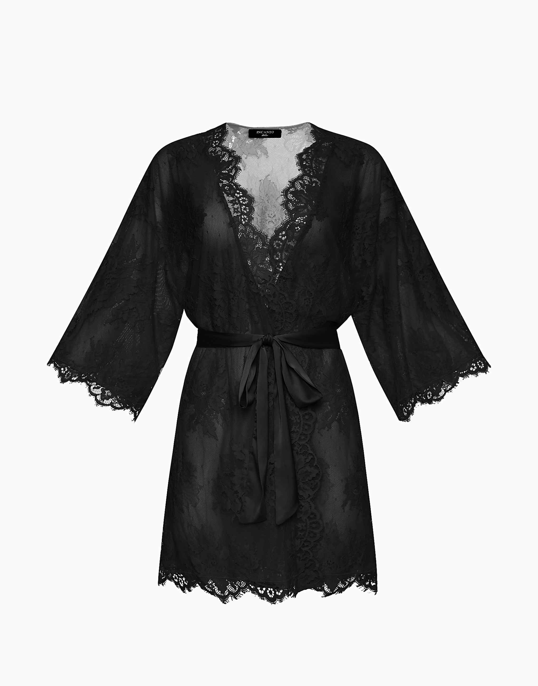 PD841 Халат с рукавами три четверти