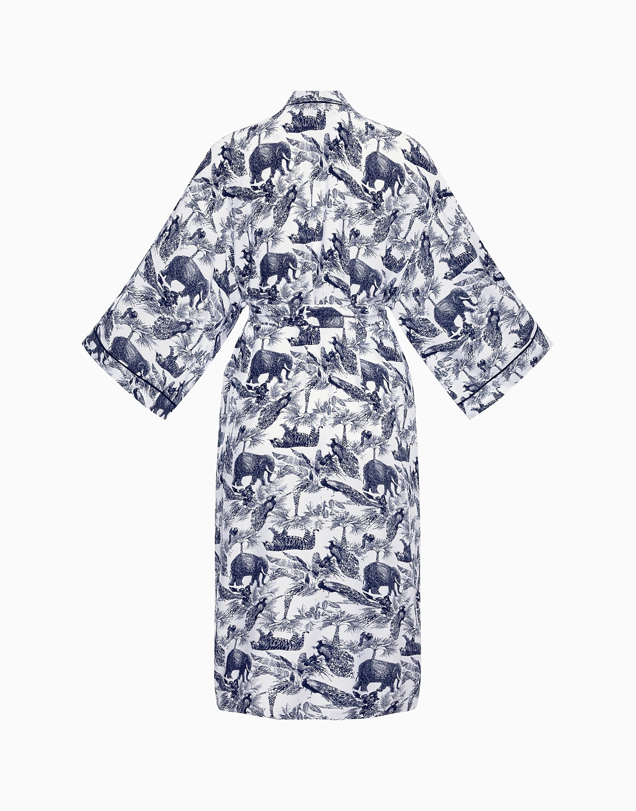 PD856 Халат с рукавами три четверти