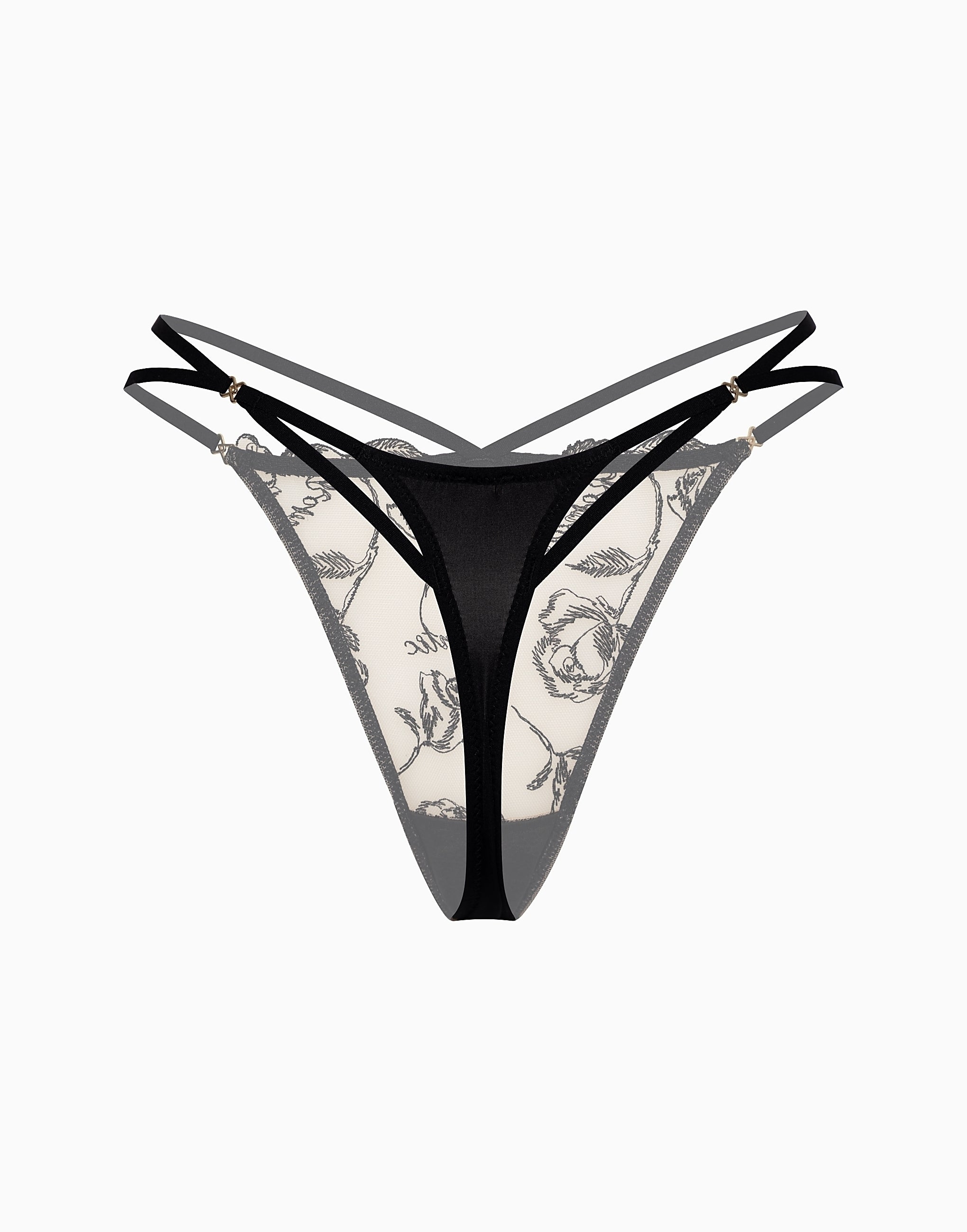 CD689 Стринги со средней посадкой