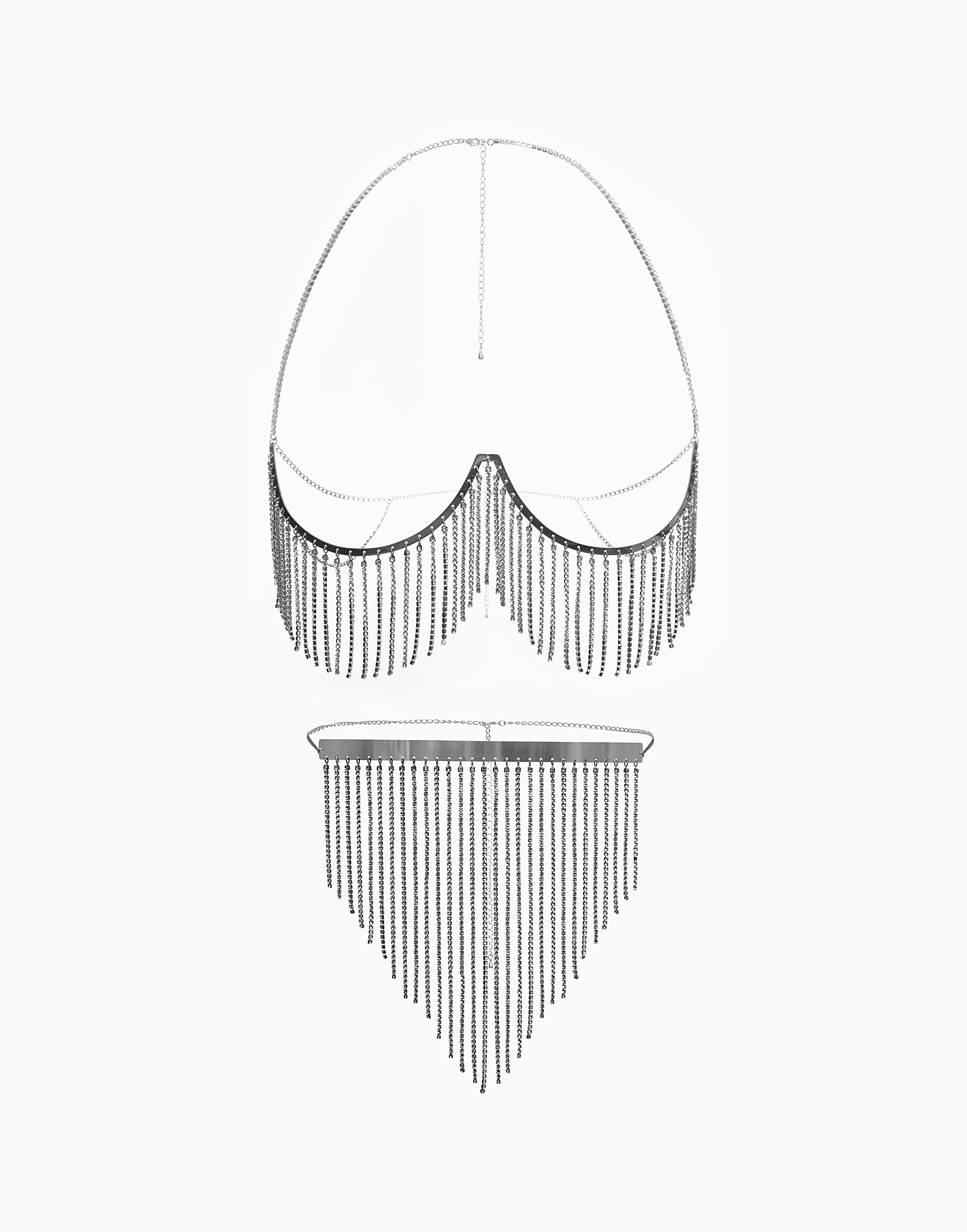 Комплект бюстгальтера с открытой чашкой и подтяжками CD680