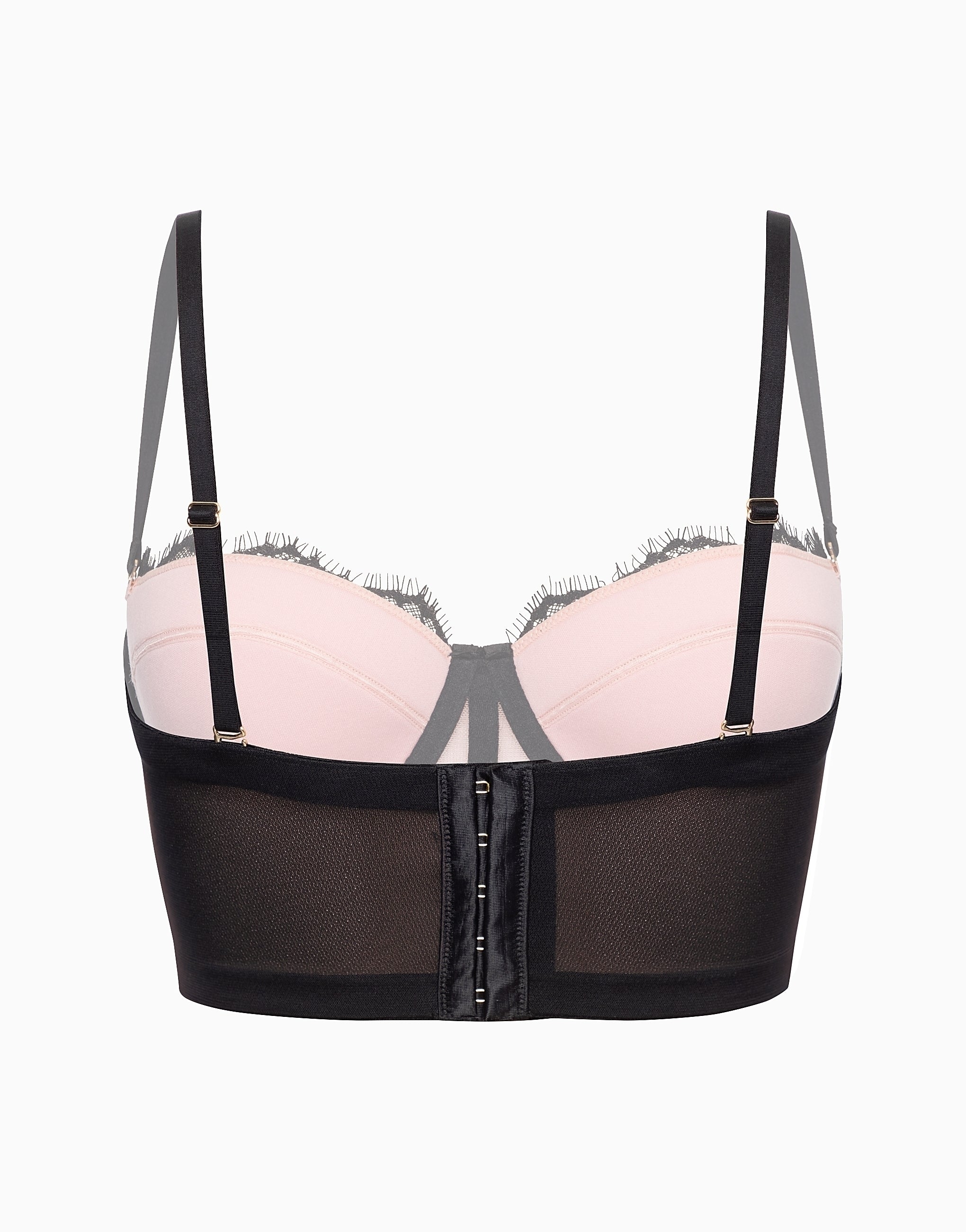 Бюстгальтер балконет с мягкими чашками и поролоновыми вкладышами CD824