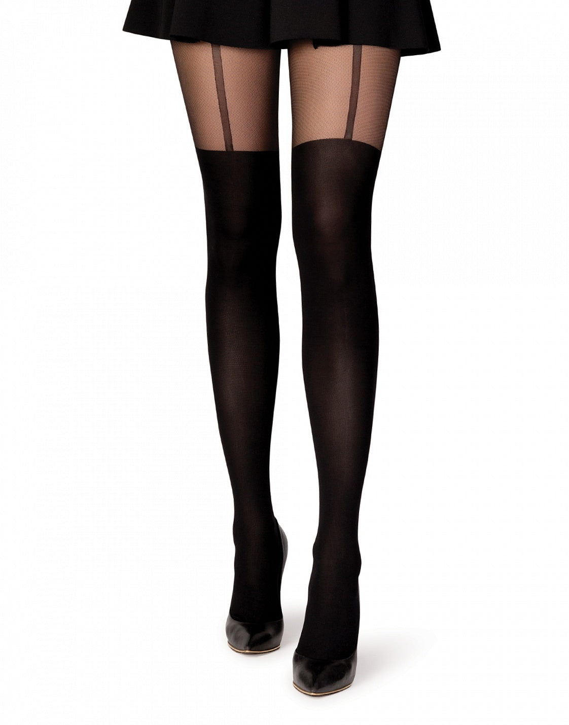 Колготки с имитацией чулок FASHCOL040