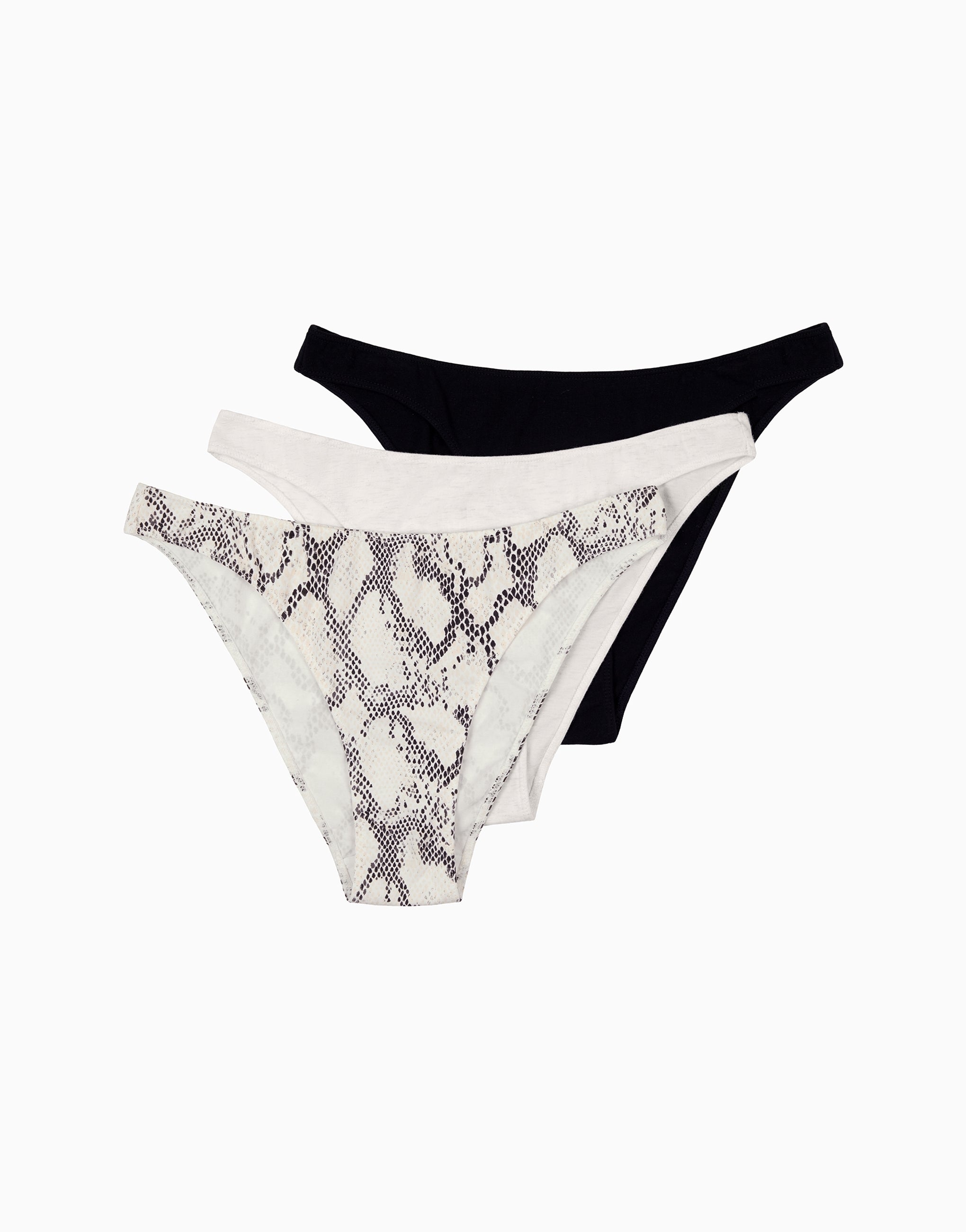 Set 3 tanga a vita media MD771