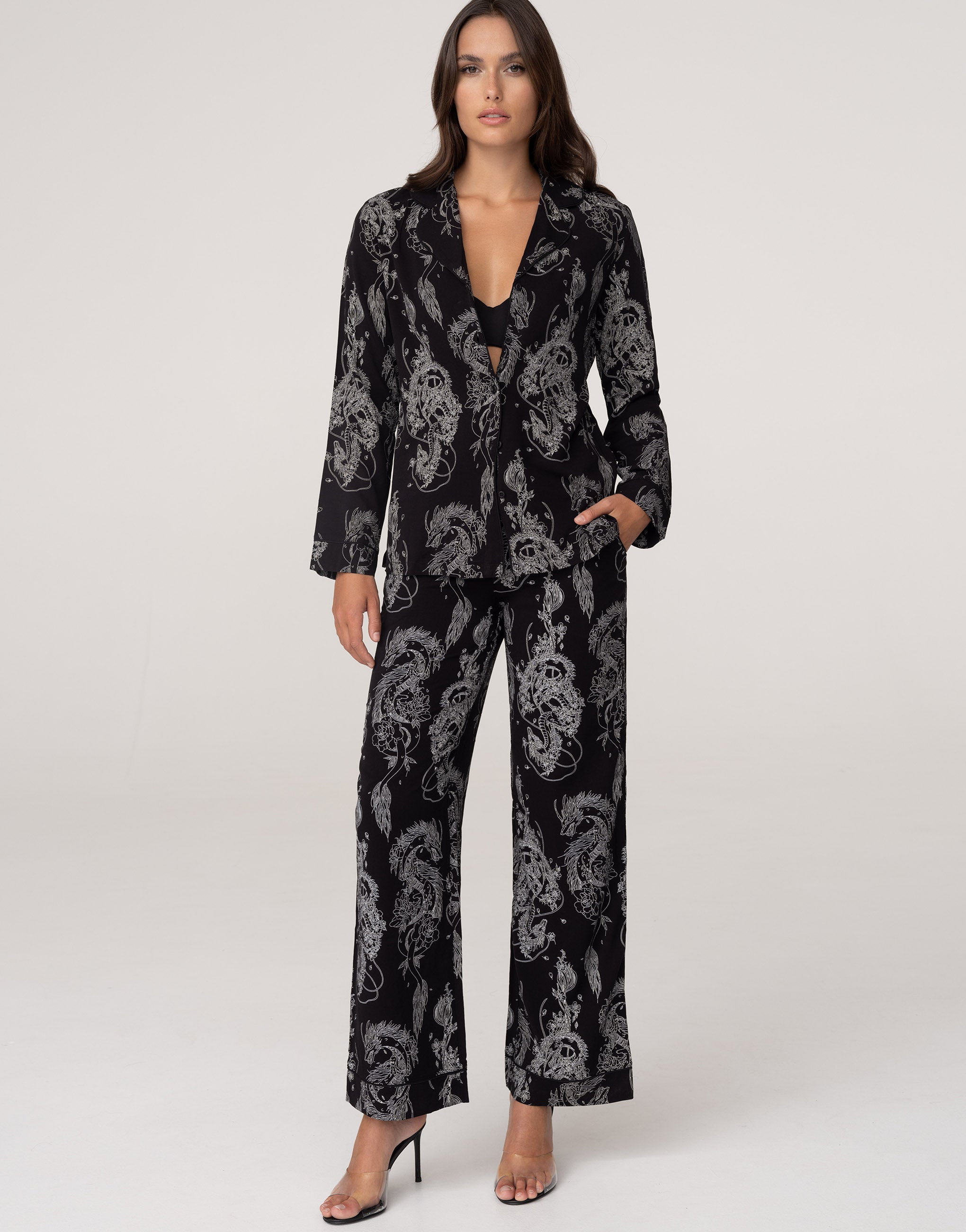 Рубашка с длинным рукавом PD854